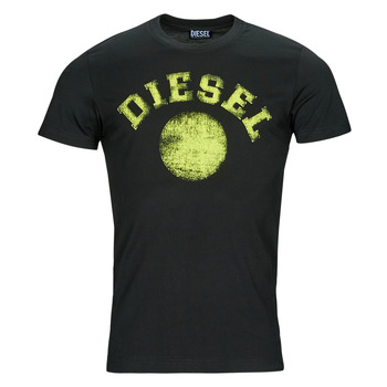 Textil Homem T-Shirt mangas curtas Diesel T-DIEGOR-K56 Preto