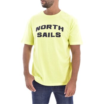 Textil Homem T-Shirt mangas curtas North Sails 2418 Amarelo