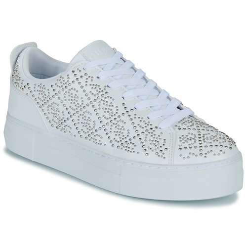 Sapatos Mulher Sapatilhas Sneakers Guess GIAA5 Branco / Prata