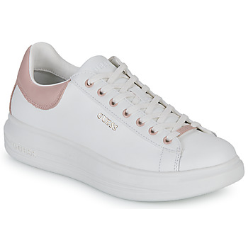 Sapatos Mulher Sapatilhas BROWN Guess VIBO Branco / Rosa
