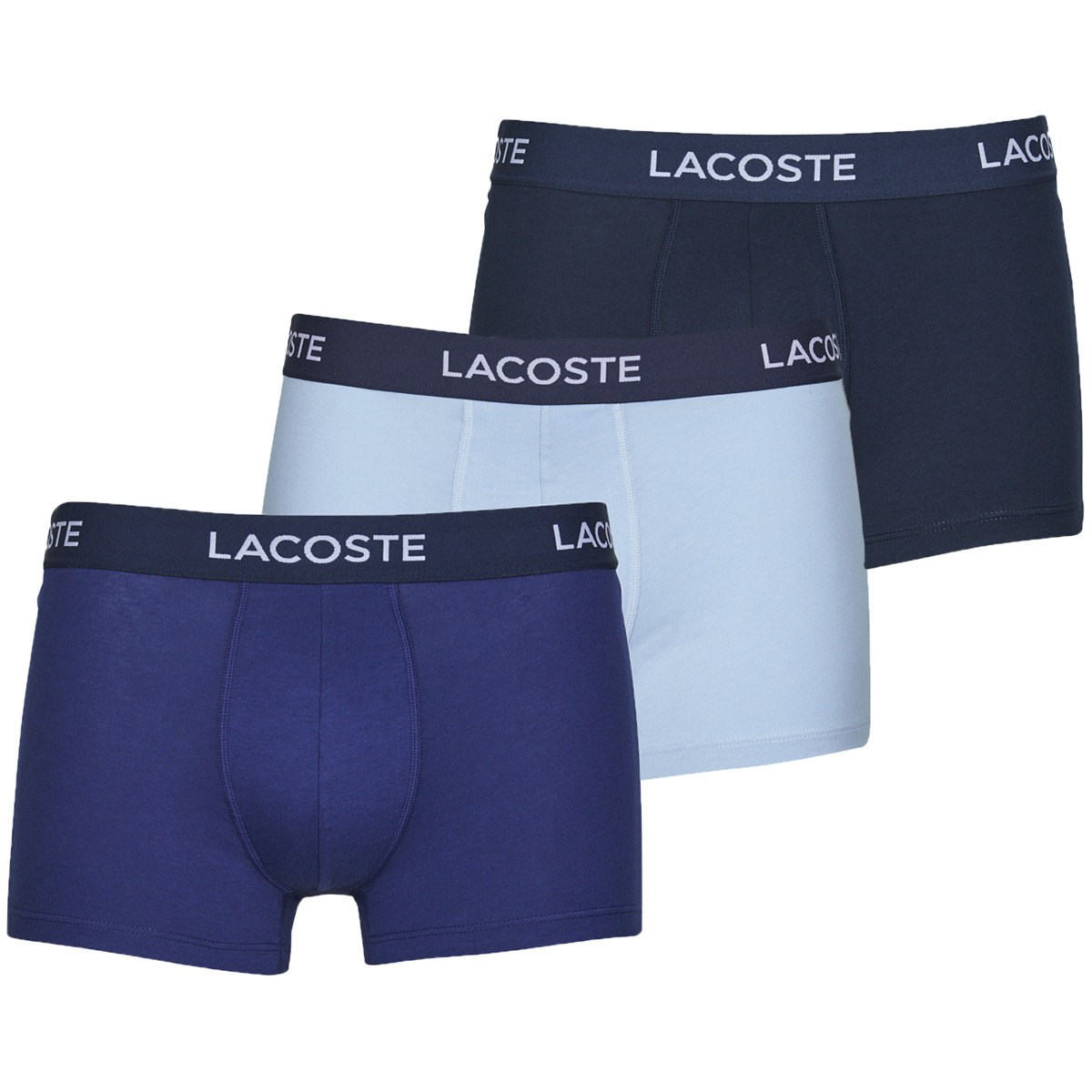 Lacoste Lacoste Tiebreaker Silicone Strap Montre Boxer Lacoste 5H7686 X3 Preto / Azul