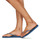 Sapatos Mulher Chinelos Havaianas SLIM SQUARE GLITTER Marinho