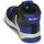 Sapatos Rapaz Sapatilhas de cano-alto Kickers KICKALIEN Preto / Azul / Branco