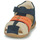 Sapatos Criança Sandálias Kickers BIGBAZAR-2 Marinho / Coral / Bege