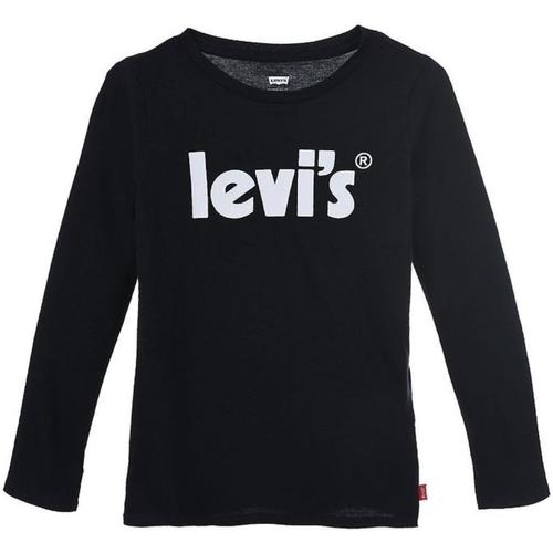 Textil Rapariga Continuar as compras Levi's  Preto
