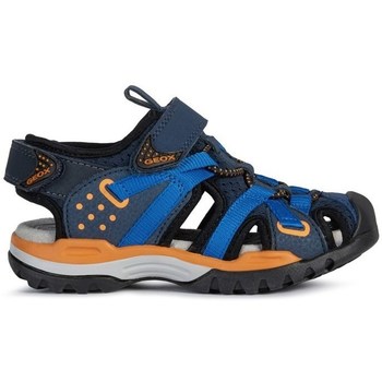 Sapatos Criança Sandálias Geox J920RBC0659 Preto, Azul