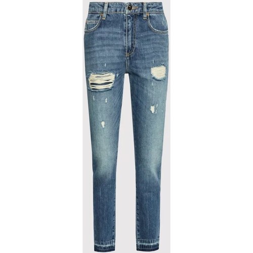 Textil Mulher Calças Jeans Pinko 1J10ZF-A0C0 Azul