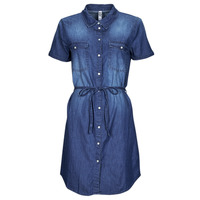 Textil Mulher Vestidos curtos JDY JDYBELLA S/S SHIRT DRESS Azul