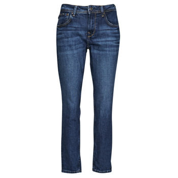 Textil Mulher River Island Big & Tall smart pants in black tapered Pepe jeans VIOLET Azul