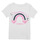 Textil Rapariga T-Shirt Femme mangas curtas Name it NMFBRIGITA SS TOP Branco