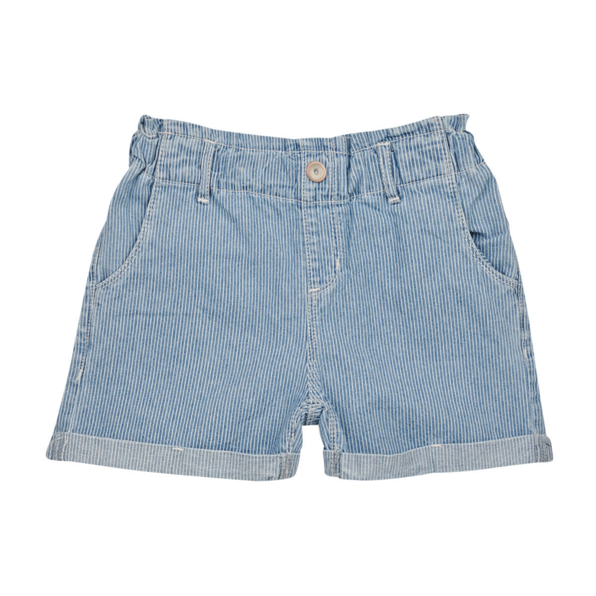 Textil Rapariga SELECT Shorts / Bermudas Name it NKFBELLA HW REG DNM SELECT SHORTS Azul