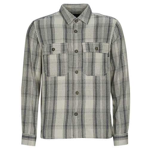 Textil Homem Camisas mangas comprida Consultar todas as roupas de senhor  ONSSCOTT LS CHECK FLANNEL OVERSHIRT 4162 Preto