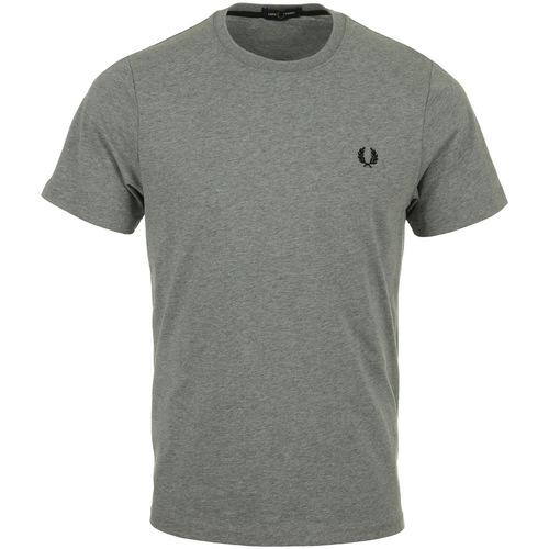 Textil Homem T-Shirt mangas curtas Fred Perry Tommy Hilfiger ASOS exclusive lounge t-shirt with chest logo in black Cinza