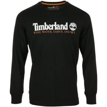 Textil Homem T-Shirt mangas curtas Timberland Yc New Core Ls Tee Preto