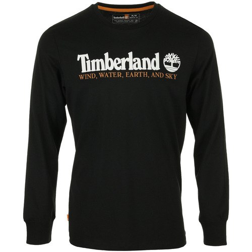 Textil Homem T-Shirt mangas curtas Timberland Yc New Core Ls Tee Preto