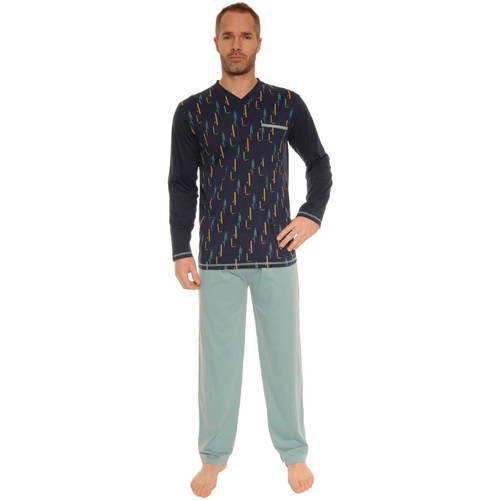 Textil Homem Pijamas / Camisas de dormir Christian Cane BONIFACE Azul