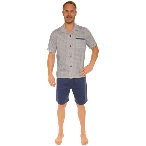 Textil Homem Pijamas / Camisas de dormir Christian Cane ELIAS Azul