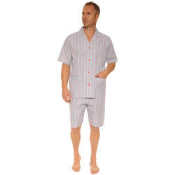 Textil Homem Pijamas / Camisas de dormir Christian Cane EVAN Azul