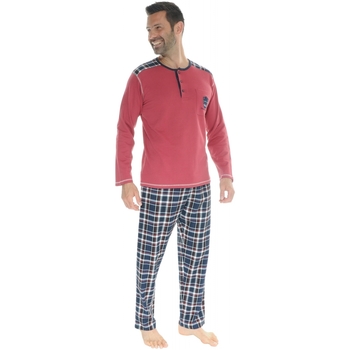 Textil Homem Pijamas / Camisas de dormir Christian Cane ISKANDER Vermelho