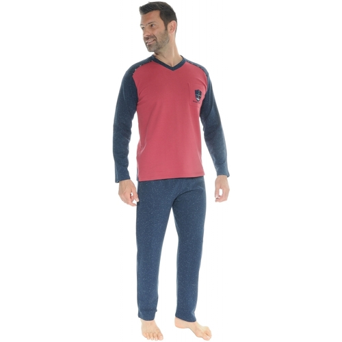 Textil Homem Pijamas / Camisas de dormir Christian Cane ISKANDER Azul