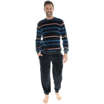 Textil Homem Pijamas / Camisas de dormir Christian Cane IDELBERT Preto