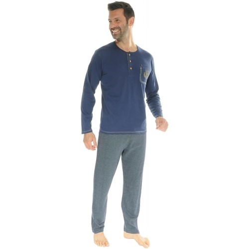 Textil Homem Pijamas / Camisas de dormir Christian Cane ILIODES Azul