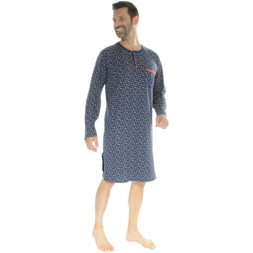 Textil Homem Pijamas / Camisas de dormir Christian Cane ICARE Azul