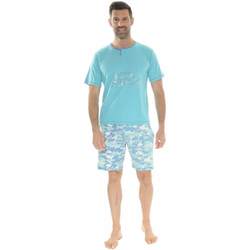 Textil Homem Pijamas / Camisas de dormir Christian Cane MEGAAVENTURE Azul