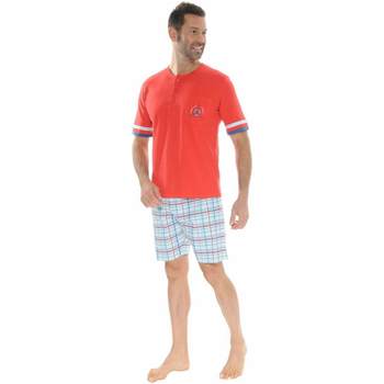Textil Homem Pijamas / Camisas de dormir Christian Cane NELIO Vermelho