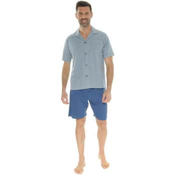 Textil Homem Pijamas / Camisas de dormir Christian Cane NAEL Azul