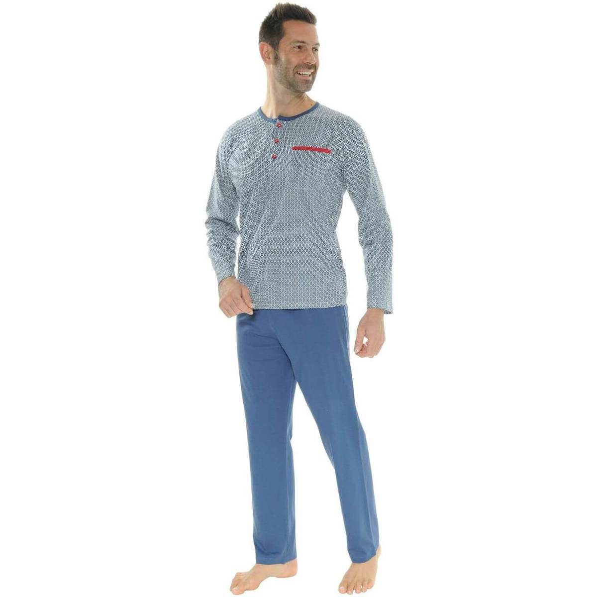 Textil Homem Pijamas / Camisas de dormir Christian Cane NAEL Azul