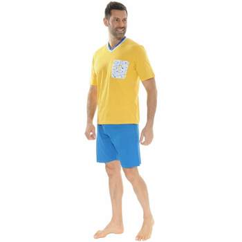 Textil Homem Pijamas / Camisas de dormir Christian Cane NAO Amarelo