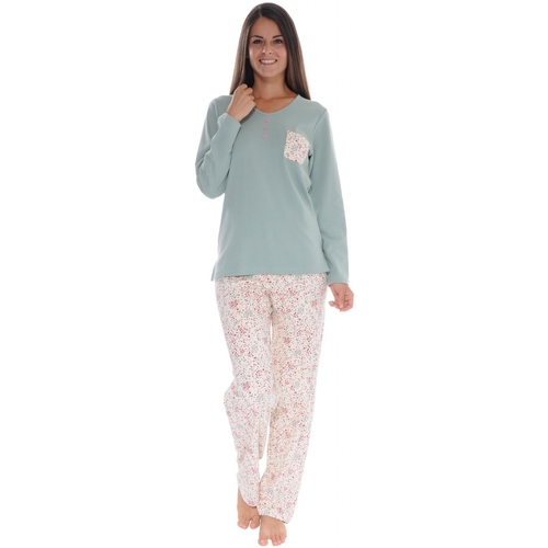 Textil Mulher Pijamas / Camisas de dormir Christian Cane JULIETA Verde