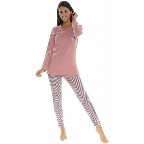 Textil Mulher Pijamas / Camisas de dormir Christian Cane JUNON Rosa