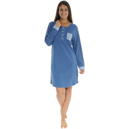 Textil Mulher Pijamas / Camisas de dormir Christian Cane JESS Azul