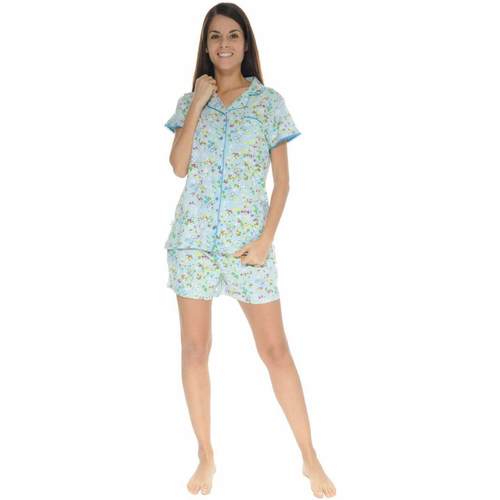 Textil Mulher Pijamas / Camisas de dormir Christian Cane MYRIELLE Azul