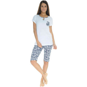 Textil Mulher Pijamas / Camisas de dormir Christian Cane MAGGIE Branco