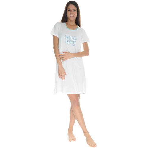 Textil Mulher Pijamas / Camisas de dormir Christian Cane MADELINE Branco