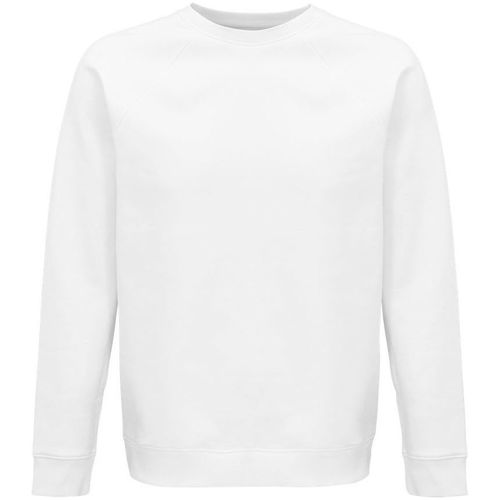 Textil Sweats Sols SPACE -SUDADERA UNISEX de algodón biológico color blanco Branco