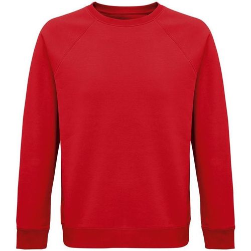 Textil Sweats Sols SPACE -SUDADERA UNISEX de algodón biológico color rojo Vermelho