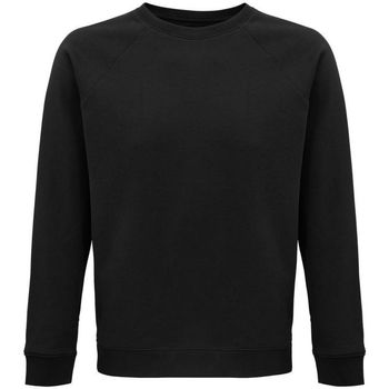 Textil Sweats Sols SPACE -SUDADERA UNISEX de algodón biológico color negro Preto