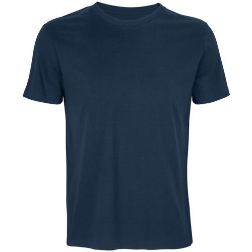 Textil T-Shirt mangas curtas Sols ODYSSEY Camiseta de algodón RECICLADO UNISEX azul marino Azul