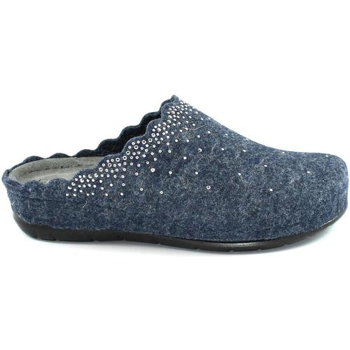Sapatos Mulher Chinelos Grunland GRU-CCC-CI2632-BL Azul