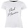 Textil Mulher T-Shirt mangas curtas Peak Mountain T-shirt manches relaxed femme ATRESOR Branco