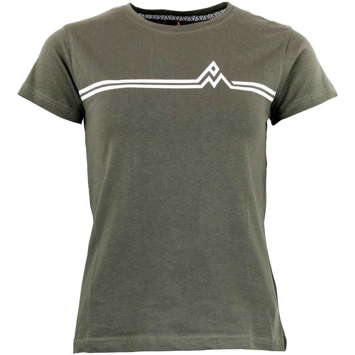 Textil Mulher T-Shirt mangas curtas Peak Mountain T-shirt manches courtes femme AURELIE Verde