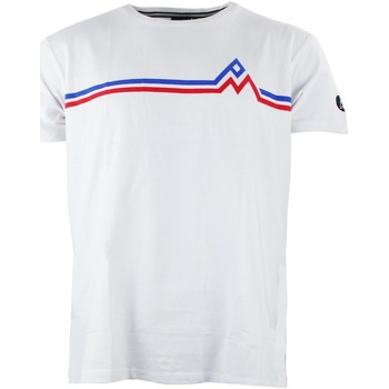 Textil Homem T-shirt mangas compridas Peak Mountain T-shirt manches courtes homme CASA Branco
