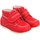 Sapatos Rapariga Multi-desportos Bubble Bobble Botins menino  a374 vermelho Vermelho