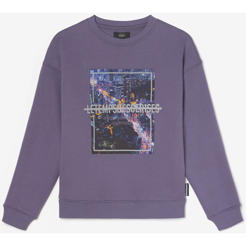 Textil Rapaz Sweats Outono / Invernoises Sweatshirt NAKABO Violeta