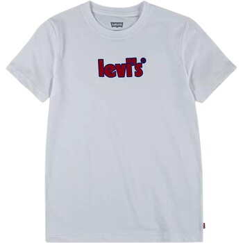 Textil Rapariga T-Shirt mangas curtas Levi's 195913 Branco