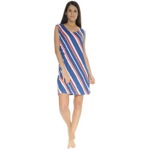 Textil Mulher Pijamas / Camisas de dormir Christian Cane MAIA Azul